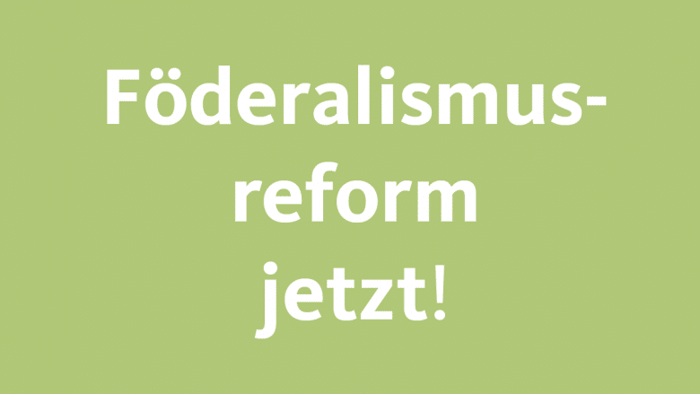 Foederalismusreform Michael Breilmann